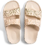 Slippers Freedom Moses - Felina 2 Stone - Léopard - Beige - Filles - Taille 24/25