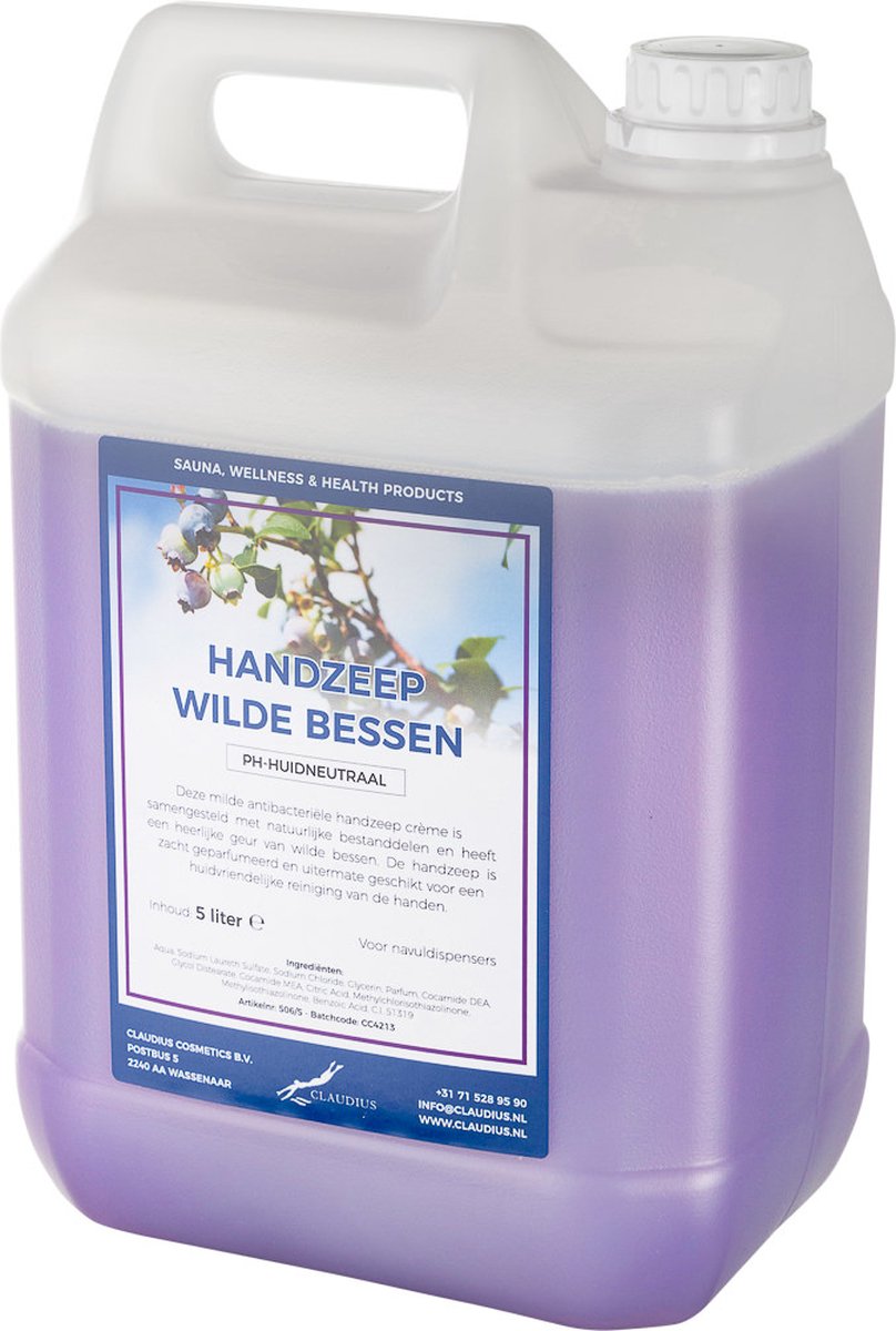 Goedkoopste Handzeep Wilde Bessen 5 liter - navulling