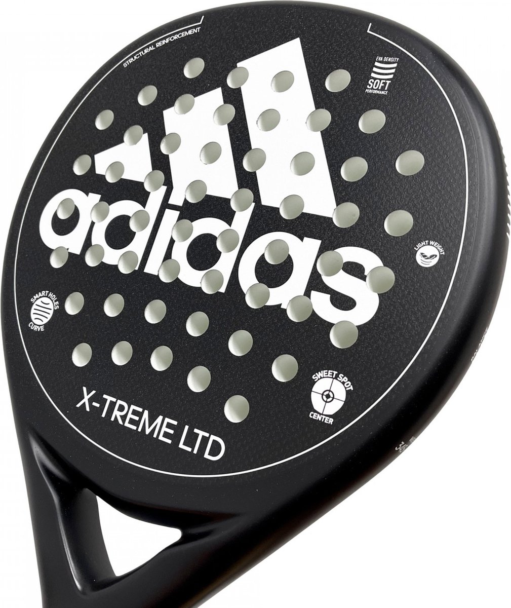 Adidas X-Treme LTD Padelracket - Black/White | bol.com