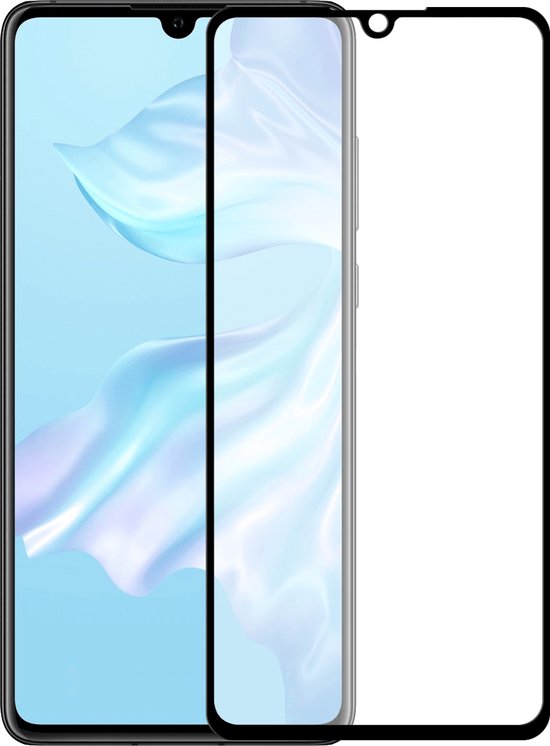 Telefoonglaasje Screenprotectors - Geschikt voor Huawei P30 - Volledig Dekkend - Gehard Glas Screenprotector - Geschikt voor Huawei P30 - Beschermglas