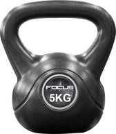 Focus Fitness - Kettlebell - 5 KG - Cement - Gewichten
