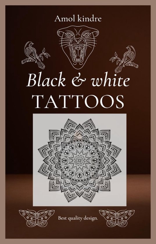 Black & white Tattoos (ebook), Amol Kindre 9798215867846 Boeken