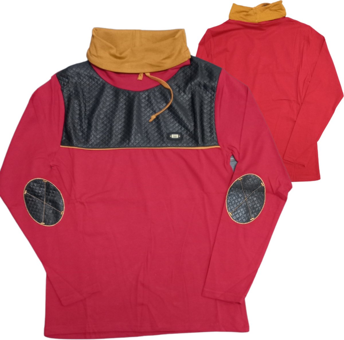 Armor lux REMPART MARINIÈRE - Longsleeve - blanc étoile braise/wit