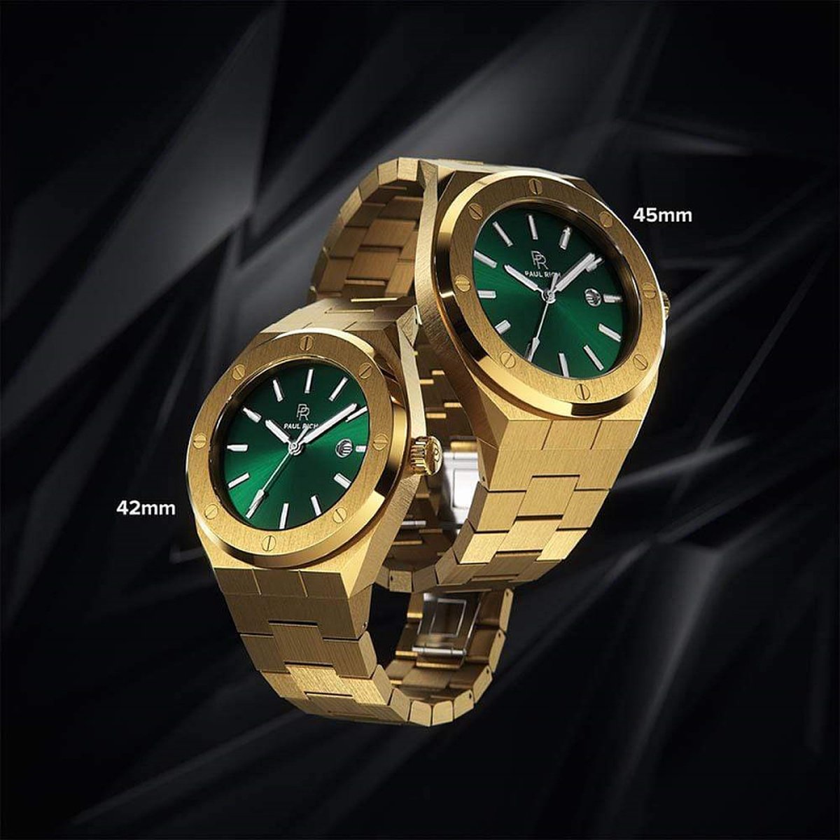 Paul Rich King s Jade 42 mm bol