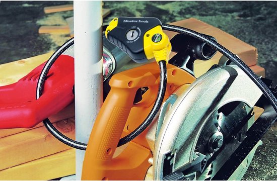 Masterlock Kabelslot - Vergrendelingskabel - Python - 4.5 m - 8420EURD van Master — afbeelding 5