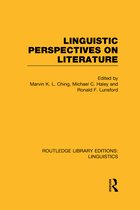 Linguistic Perspectives on Literature (Rle Linguistics C)