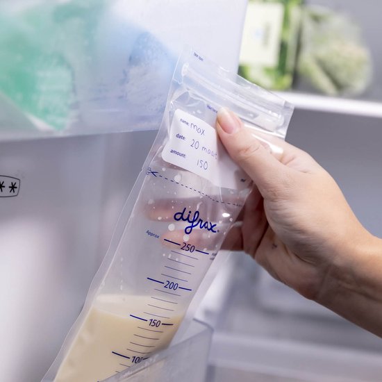 Difrax Moedermelk bewaarzakjes - 40 stuks — afbeelding 5