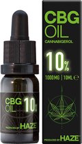 HaZe 10% CBG (Cannabigerol) Olie (10ml)