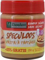 Damhert Speculoos Pasta Suikervrij 200 gr