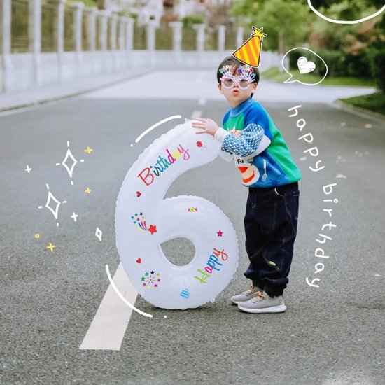 1 Set Donut Party Latex Ballonnen Een 1st Verjaard... - Vicedeal
