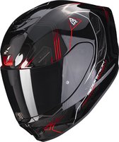 Scorpion Exo-391 Spada Black-Neon Red 2XL - Maat 2XL - Helm