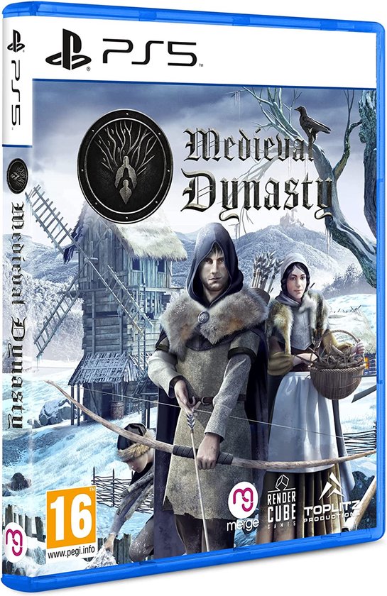 Playstation Games Ps5 Medieval Dynasty En/es Transparant