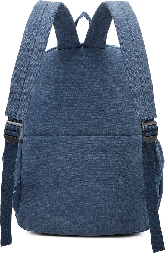 AFGWK Vintage Canvas Rugzak voor Vrouwen Meisjes, Zwart AFGWK Vintage Canvas Rugzak voor Vrouwen Meisjes, Zwart