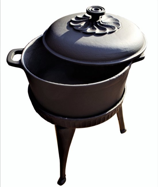 BBQ-Toro Dutch Oven Broodbakpan, gietijzeren kookpan, 3,0 liter