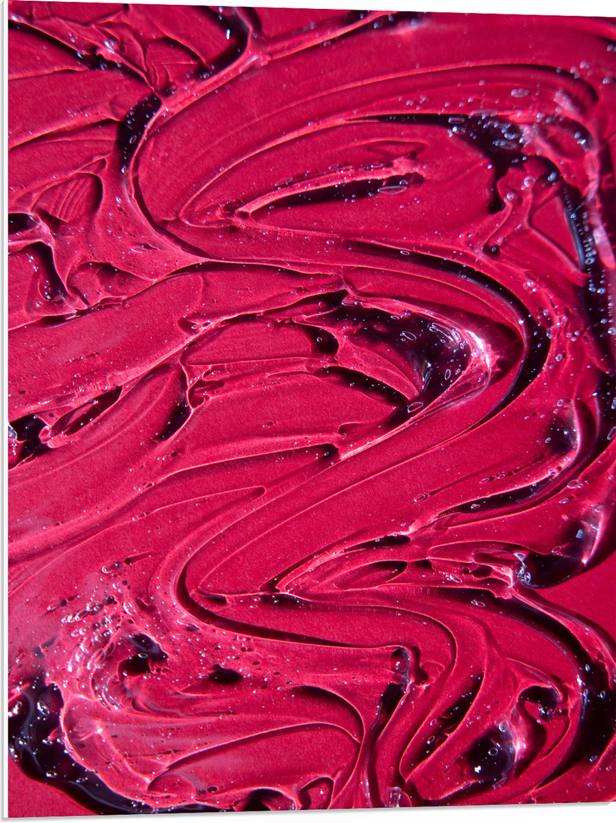 PVC Schuimplaat- Texuur in Roze Verf - 60x80 cm Foto op PVC Schuimplaat