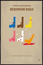 JUNIQE - Poster in kunststof lijst Reservoir Dogs -40x60 /Kleurrijk