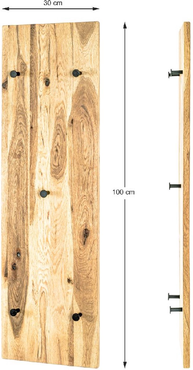Tv-Meubel Zwart Eiken L: 180 CM X D: 36 CM X H: 33 CM