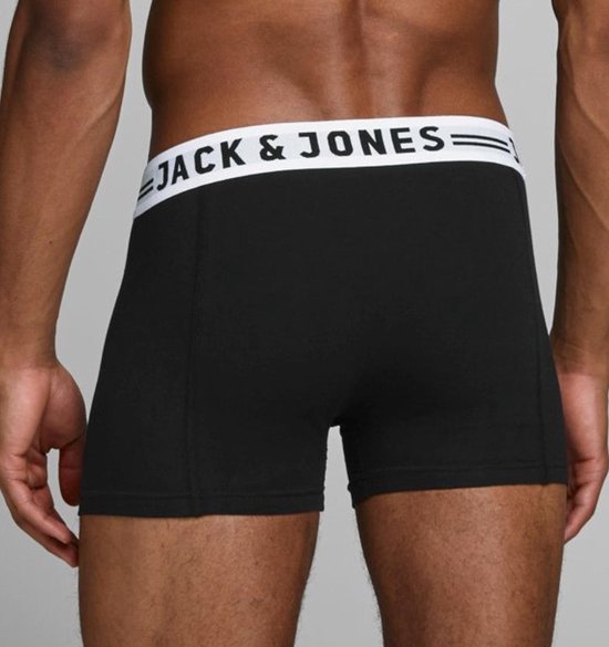 Lot de 3 boxers JACK & JONES JUNIOR pour garçons - Noir - Taille 128