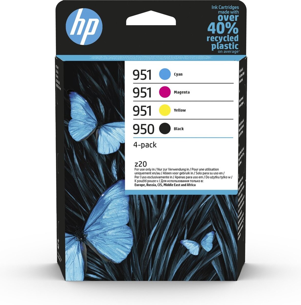 HP 950/ HP 951 & 950XL - Inktcartridge - Kleur & Zwart + Instant Ink tegoed