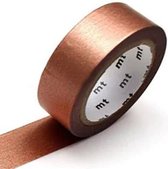 Washi Tape Brons met glans - MT Masking Tape, 7m series: bronze (high brightness)