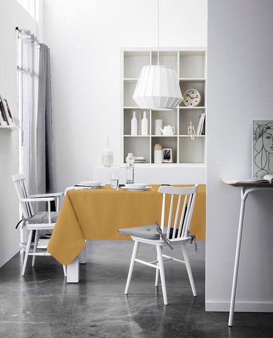 Today | 150x250 / Oker - Luxe tafelkleed - tafellaken- Polyester - Tafelzeil