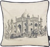 Sierkussen Velours Taj Mahal | 45 x 45 cm | Polyester