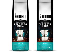 Bialetti Deka gemalen Moka koffie - 2 x 250gr