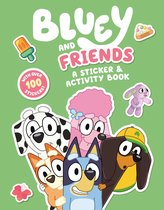 Bluey- Bluey and Friends: A Sticker & Activity Book