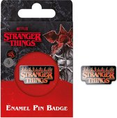 Stranger Things 4 (Fire Logo) Emaille Broche