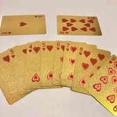 Cartes à jouer de Luxe en or - Cartes à jouer imperméables en relief or les plus populaires
