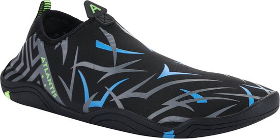 Atlantis Happy Feet - Waterschoenen - Volwassenen - Zwart/Blauw - 40