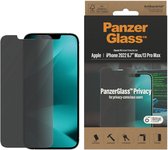 Geschikt voor PanzerGlass Apple iPhone 14 Plus Screen Protector Privacy Tempered Glass