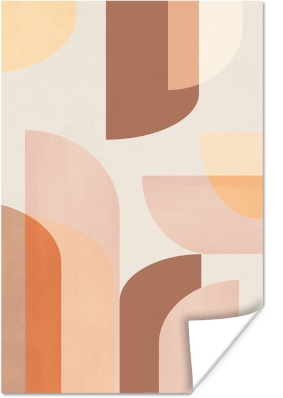 Patron d'affiche - Art - Couleurs - Abstrait - 40x60 cm