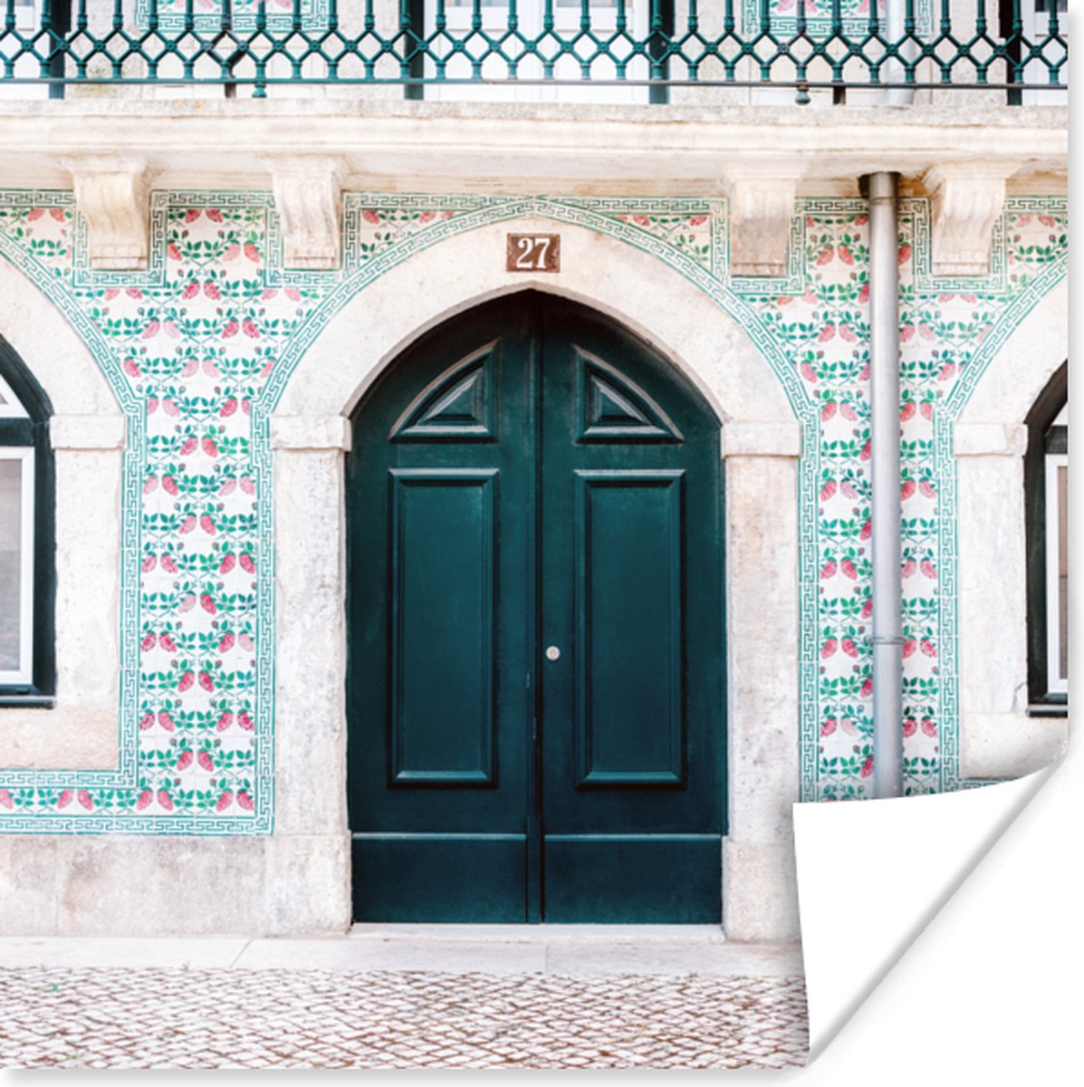 Deur - Hout - Groen - Huis