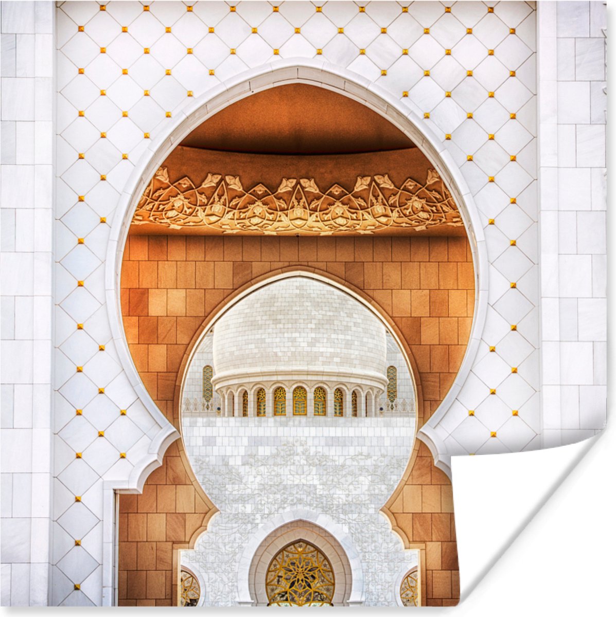Poort - Architectuur - Wit - Goud