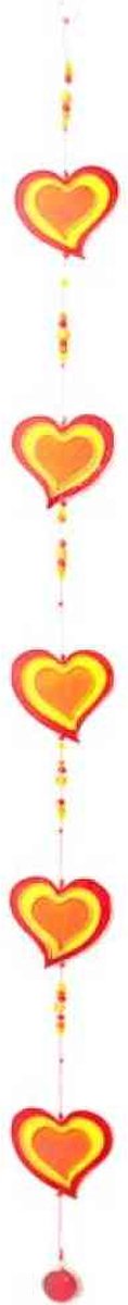 Something Different - hearts Raamhanger/Suncatcher - Rood