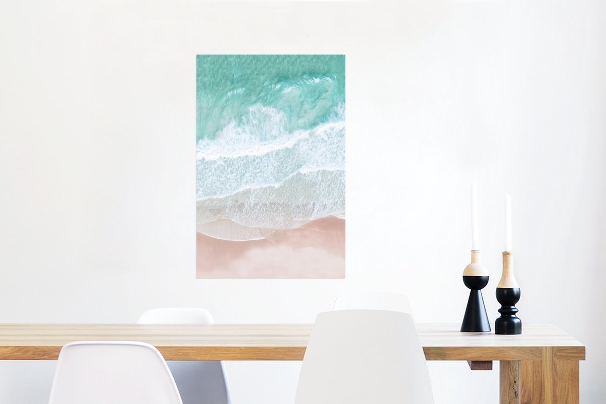 Poster Zee - Strand - Blauw - Natuur - 60x90 cm