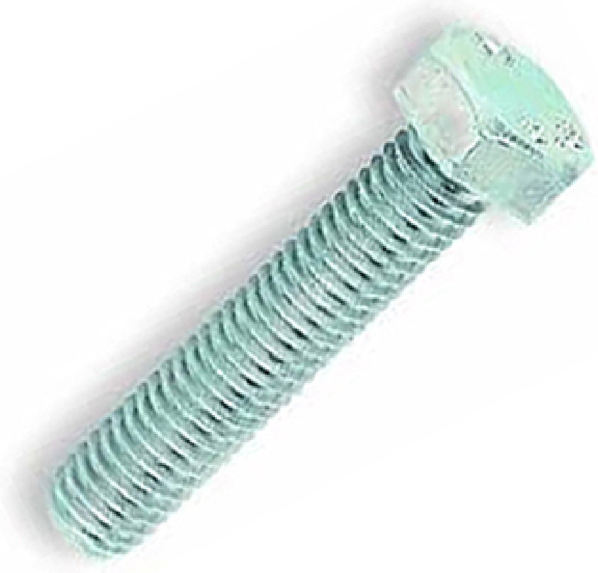 Tapbout verzinkt m6x40 mm din933 8.8 ( a 200 st )