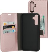Mobiparts Samsung Galaxy A34 5G (2023) Rose - Protège livre - Paiement sans contact - Fermeture magnétique - Bookcase