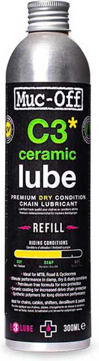 Muc-Off Bike Maintenance C3 DRY Ceramic Lube 300ml