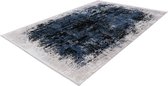 Pierre Cardin Versailles Lalee- Vintage - Super zacht - Shinny - acryl viscose - Vloerkleed – hotel sjiek - design tapijt fraai – Karpet - 160x230- Blauw zilver grijs