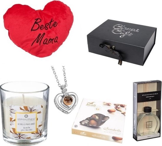 GreatGift®- Geschenkset in Luxe Giftbox - Moederdag - Cadeau - Liefde -  Giftbox -... | bol.com
