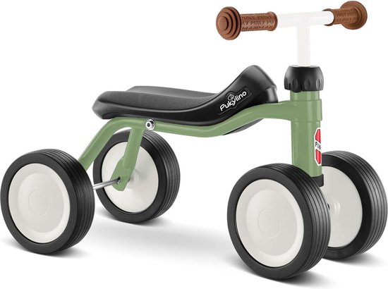 Puky Pukylino loopfiets retro groen - 1 jaar - jongens en meisjes