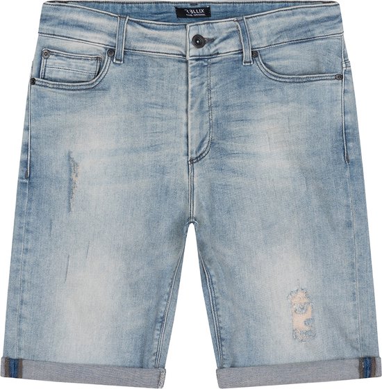 Rellix Duux Short Blue Jeans Jongens - Broek - Blauw - Maat 170