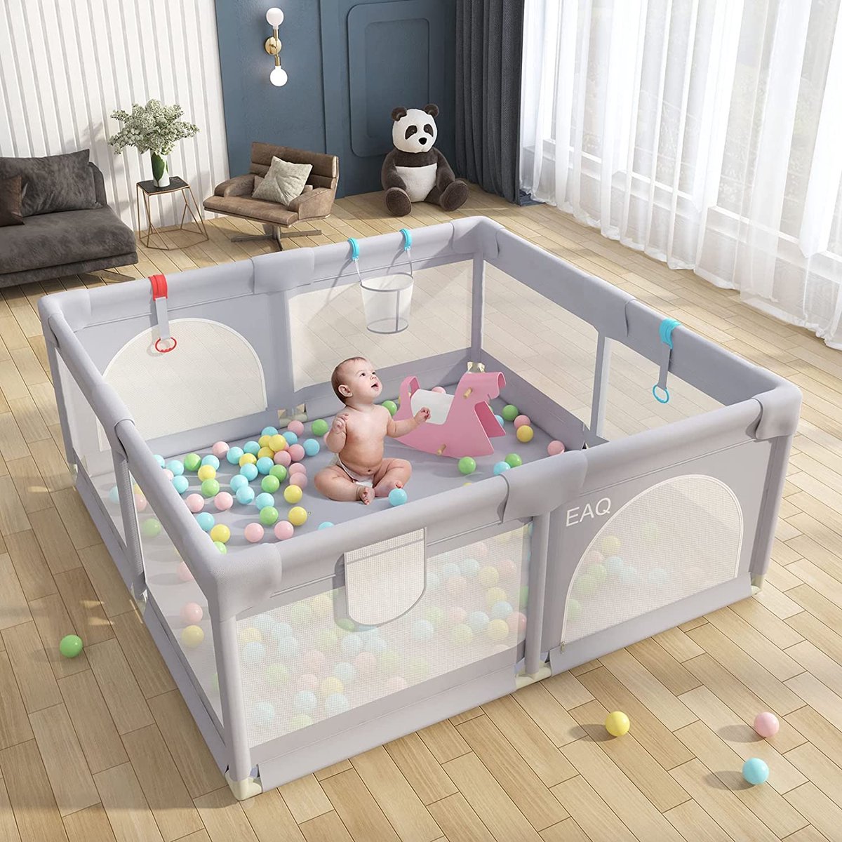Goedkoopste baby grondbox -Babybox, speelplaats, groot activiteitencentrum met antislip