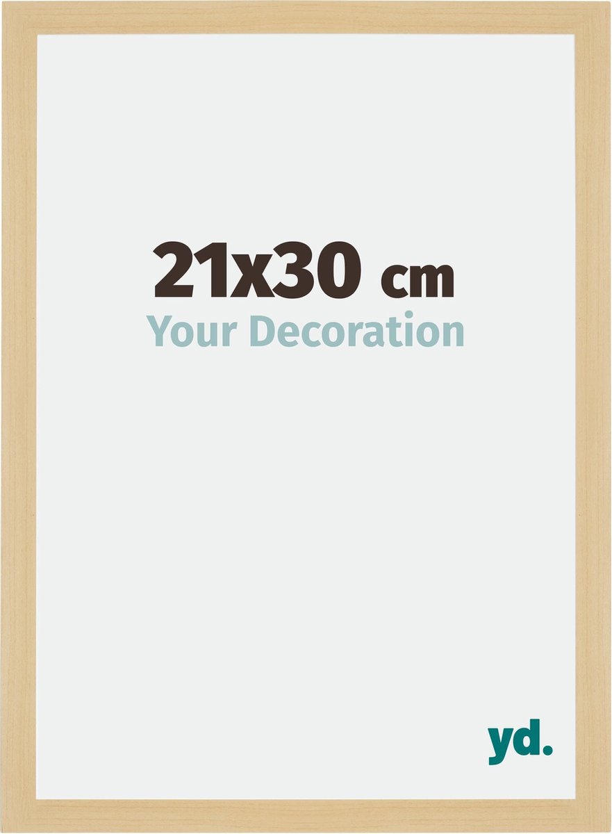 Your Decoration - Fotolijst 21x30 cm - MDF - Ahorn Decor - Mura
