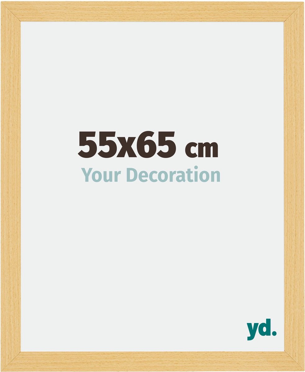 yd. Your Decoration - Fotolijst 55x65 cm - MDF - Beuken Decor - Mura