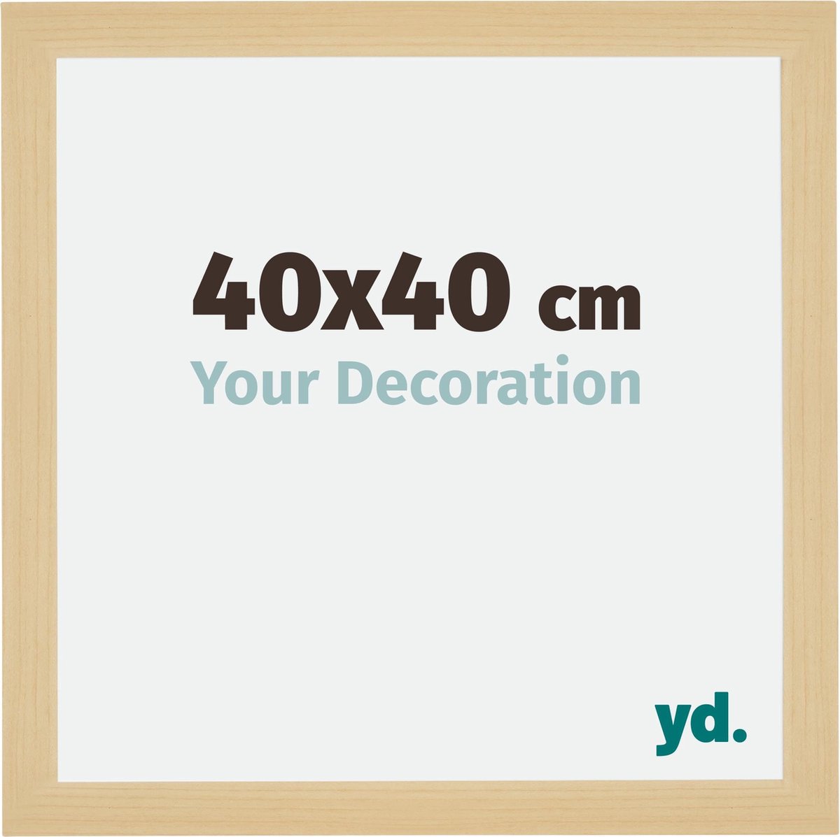 Your Decoration - Fotolijst 40x40 cm - MDF - Ahorn Decor - Mura