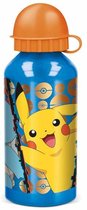 Gourde en aluminium Pokémon - bleu - 400 ml