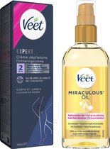 Veet - Alle huidtypes - Miraculous oil - Ontharingscreme Benen 100ml